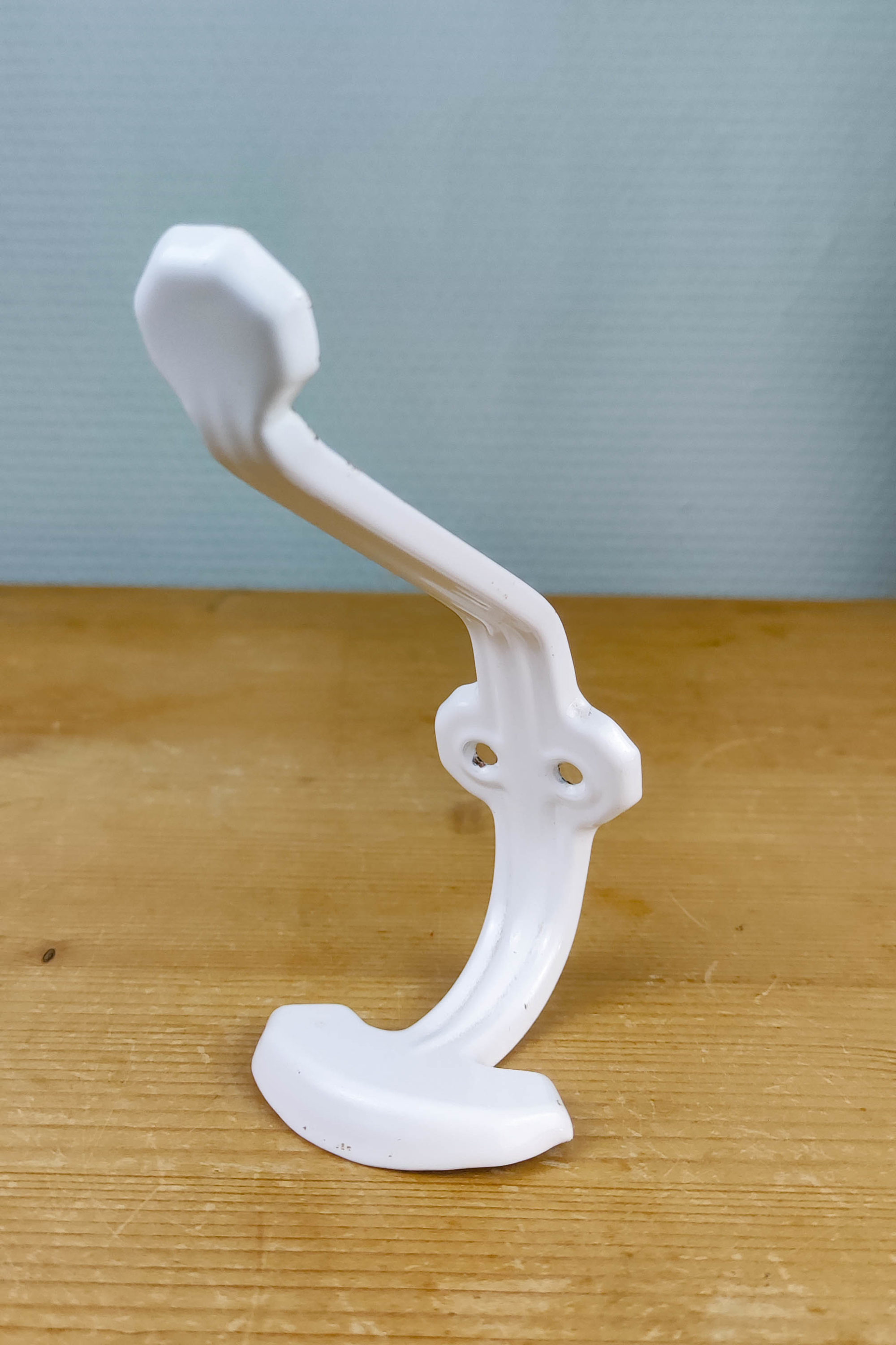 Patère blanche métallique – Image 2