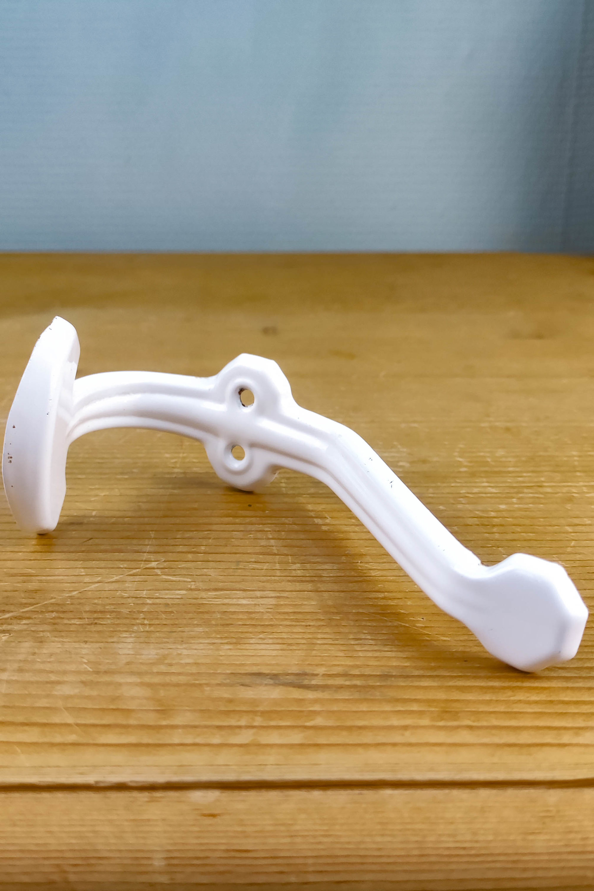 Patère blanche métallique – Image 3