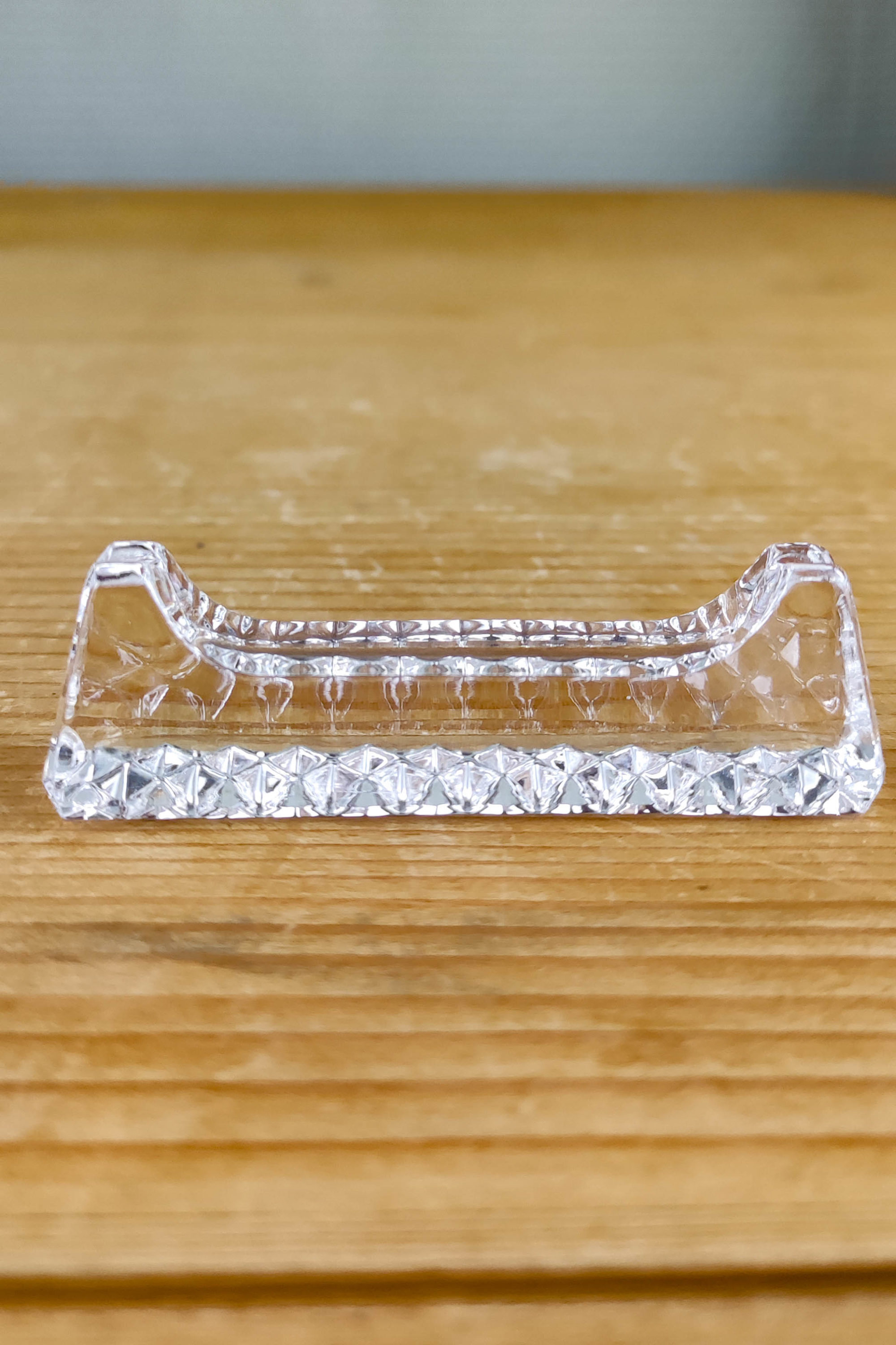 12 porte-couteaux vintage en cristal – Image 4