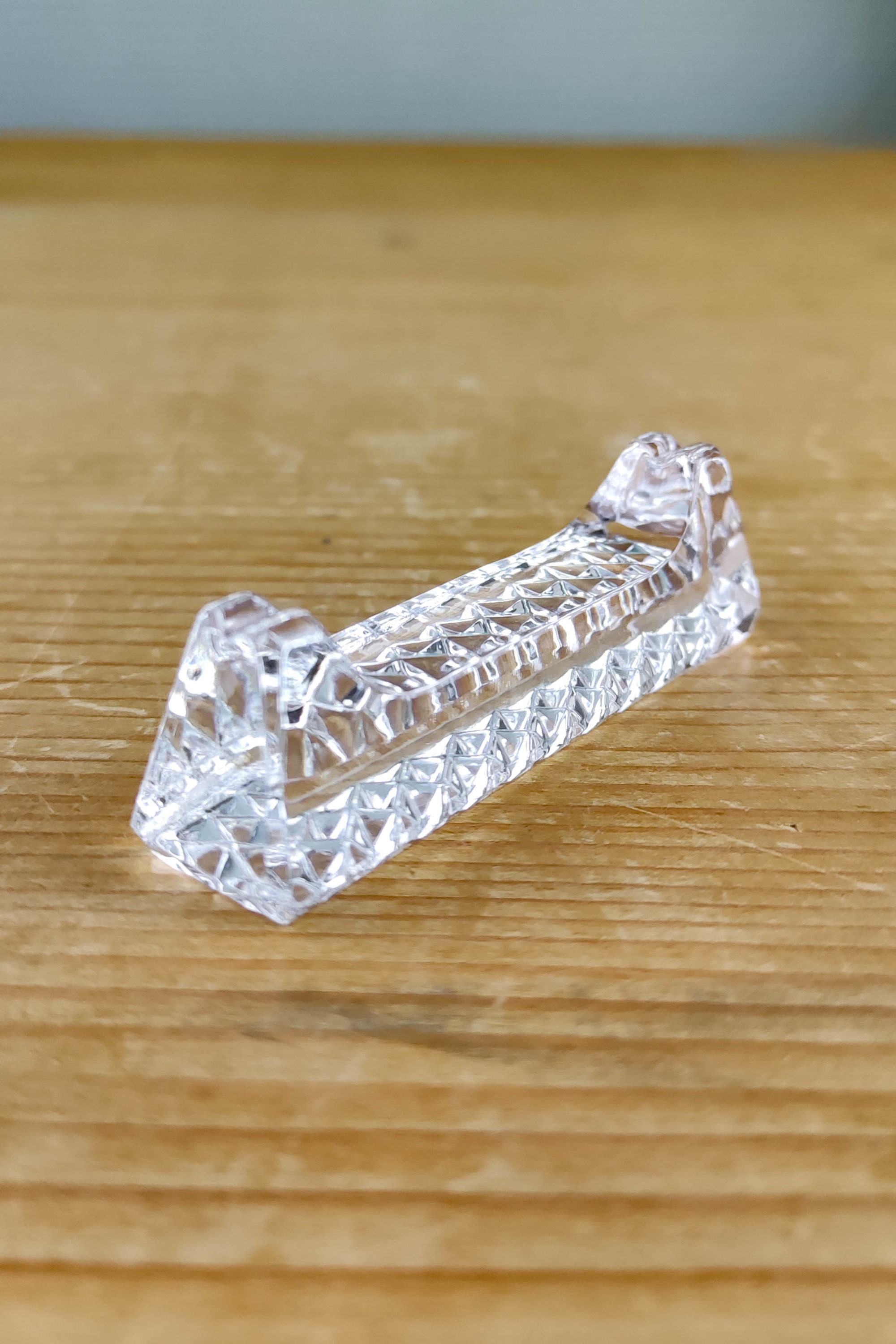 12 porte-couteaux vintage en cristal – Image 5