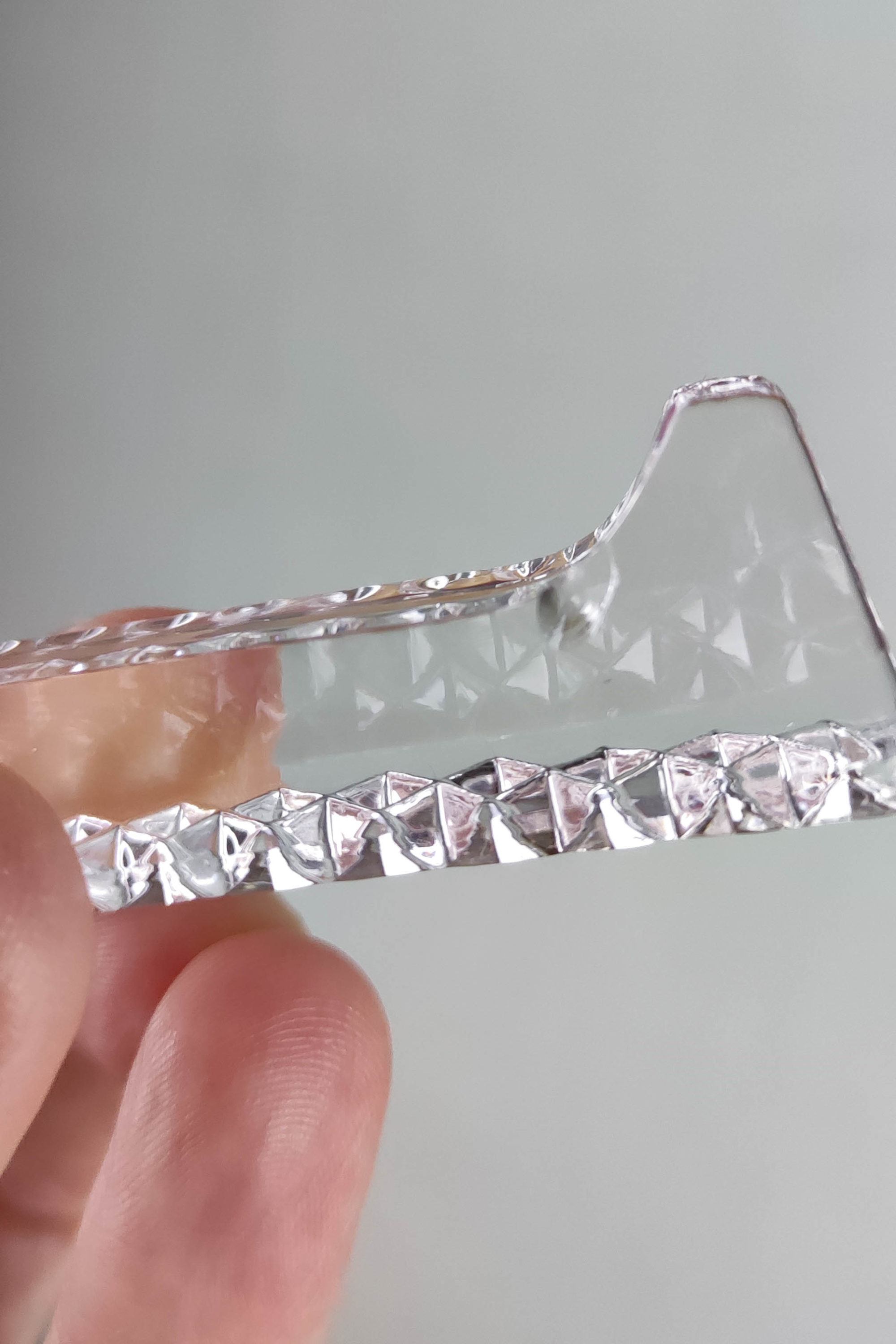 12 porte-couteaux vintage en cristal – Image 9