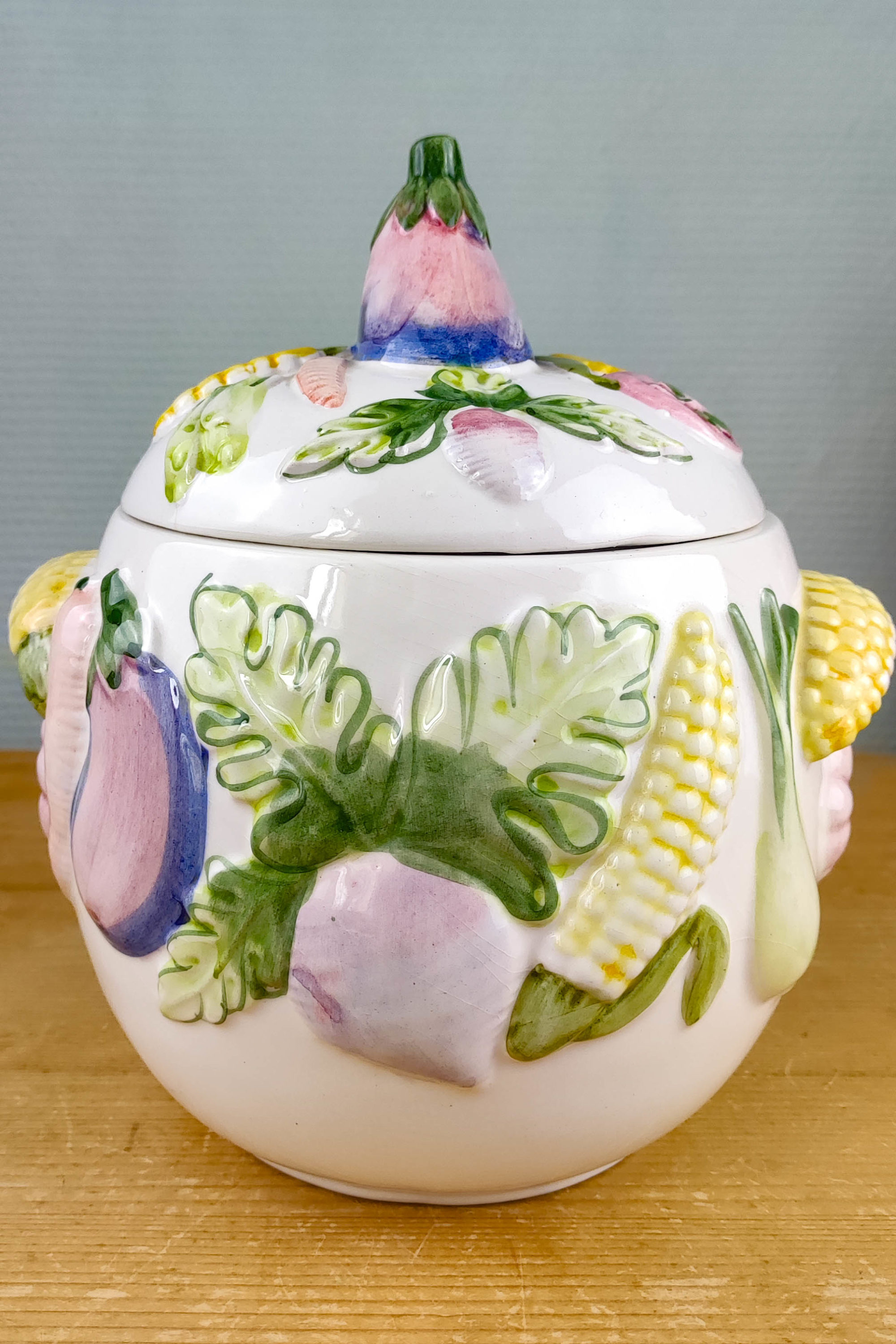 Grand pot de conservation en barbotine – Image 4