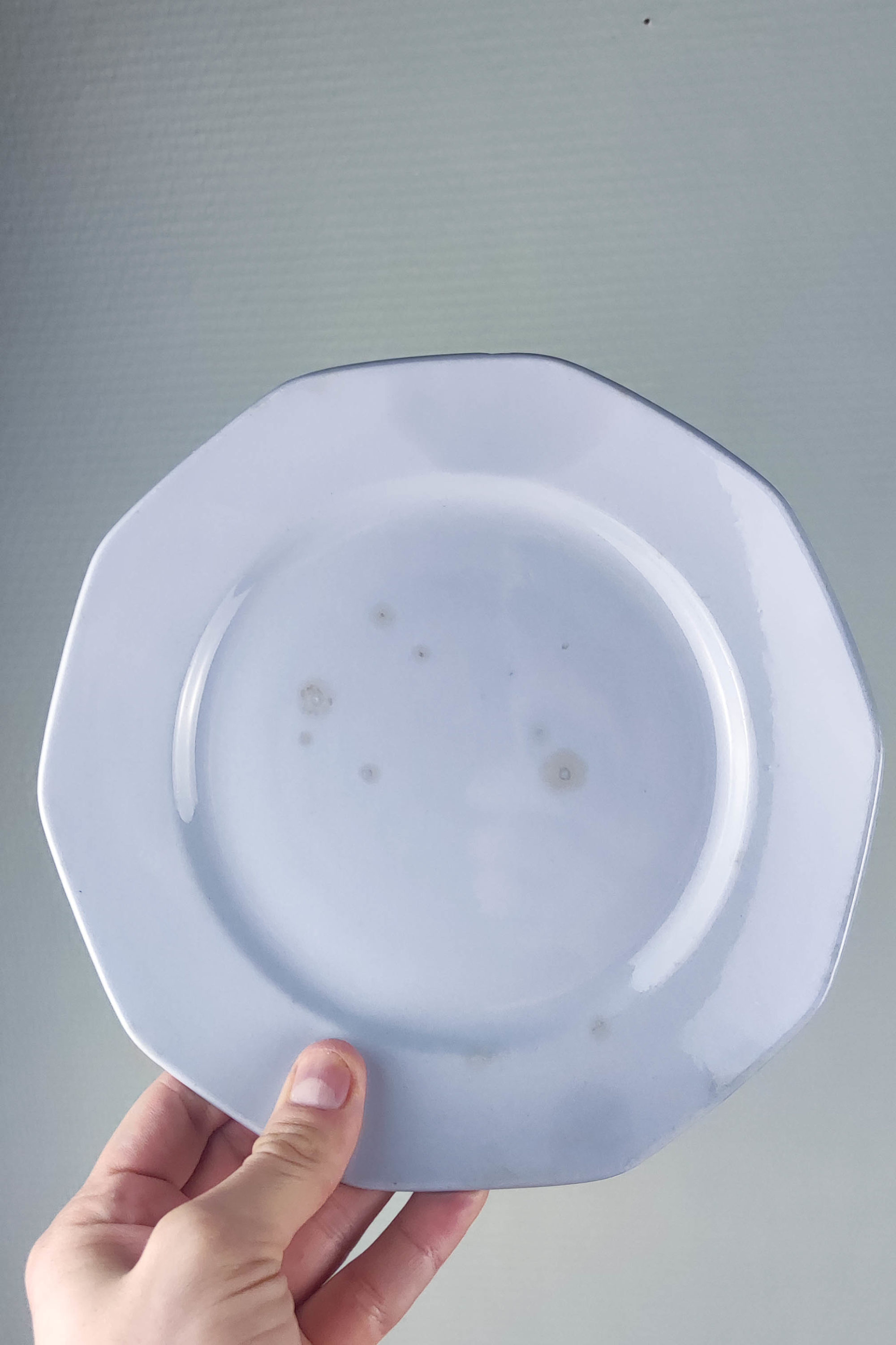 Assiette piédouche Villeroy & Boch bleu pastel – Image 3