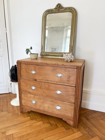 commode art déco chêne massif