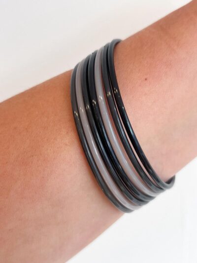 Bracelets vintage semainier tons vert