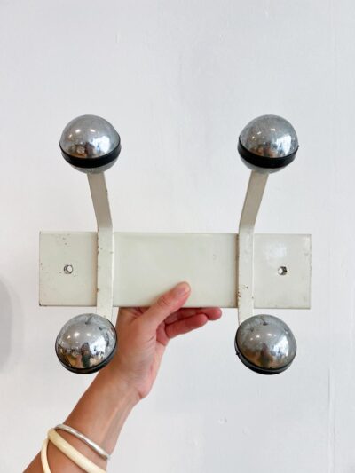 Porte manteaux vintage métal années 60