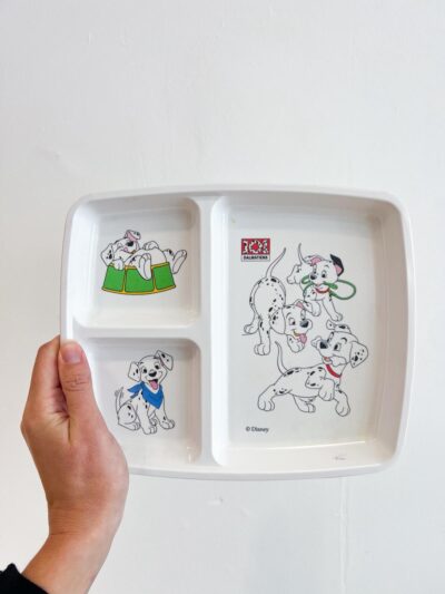 Assiette vintage Disney Les 101 dalmatiens