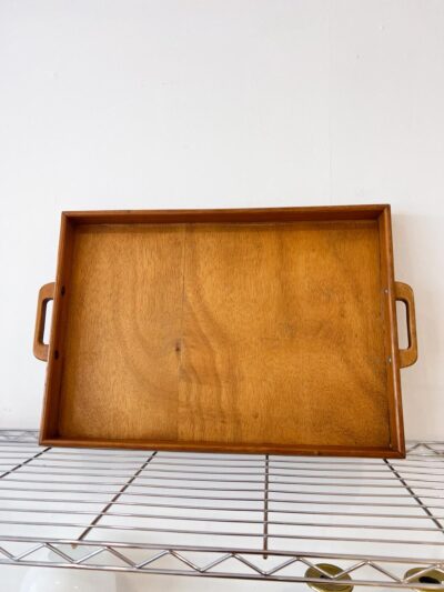 Plateau vintage en bois