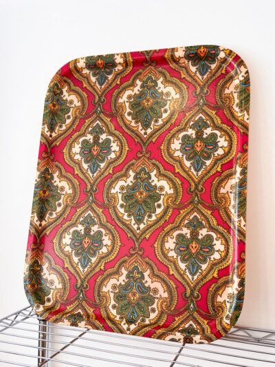 Plateau vintage en fibre de verre