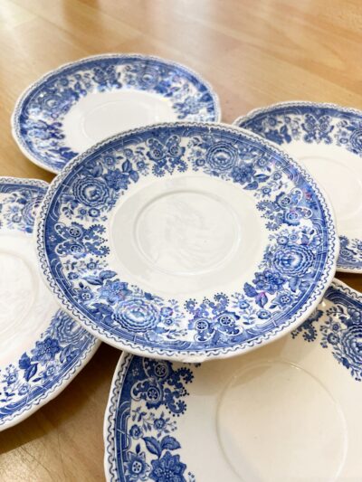 5 sous tasses anciennes Villeroy & Boch