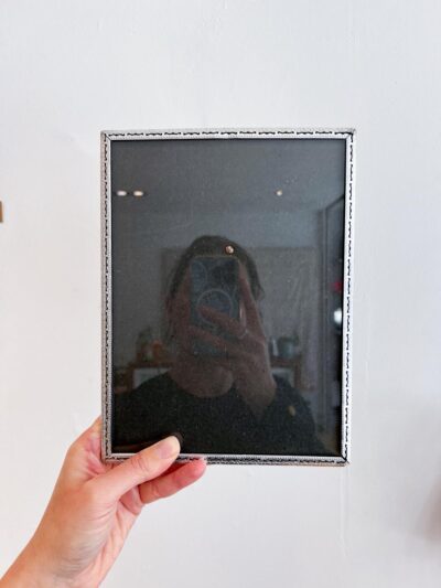 Cadre vintage en aluminium