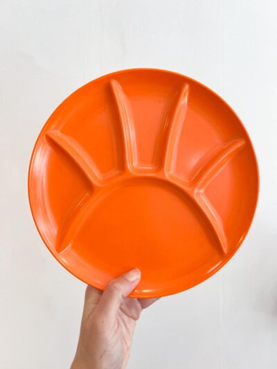 Assiettes à fondue vintage - Lot de 7