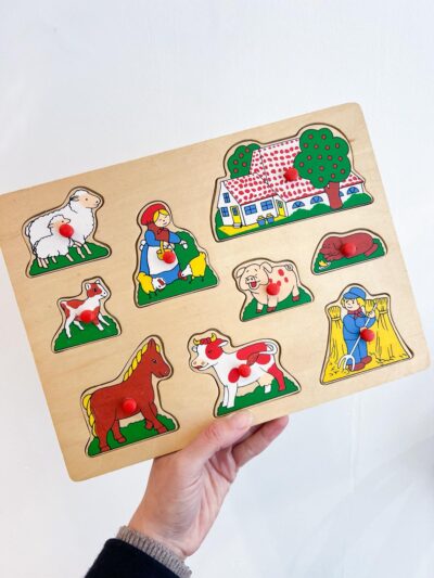 Puzzle en bois bébé