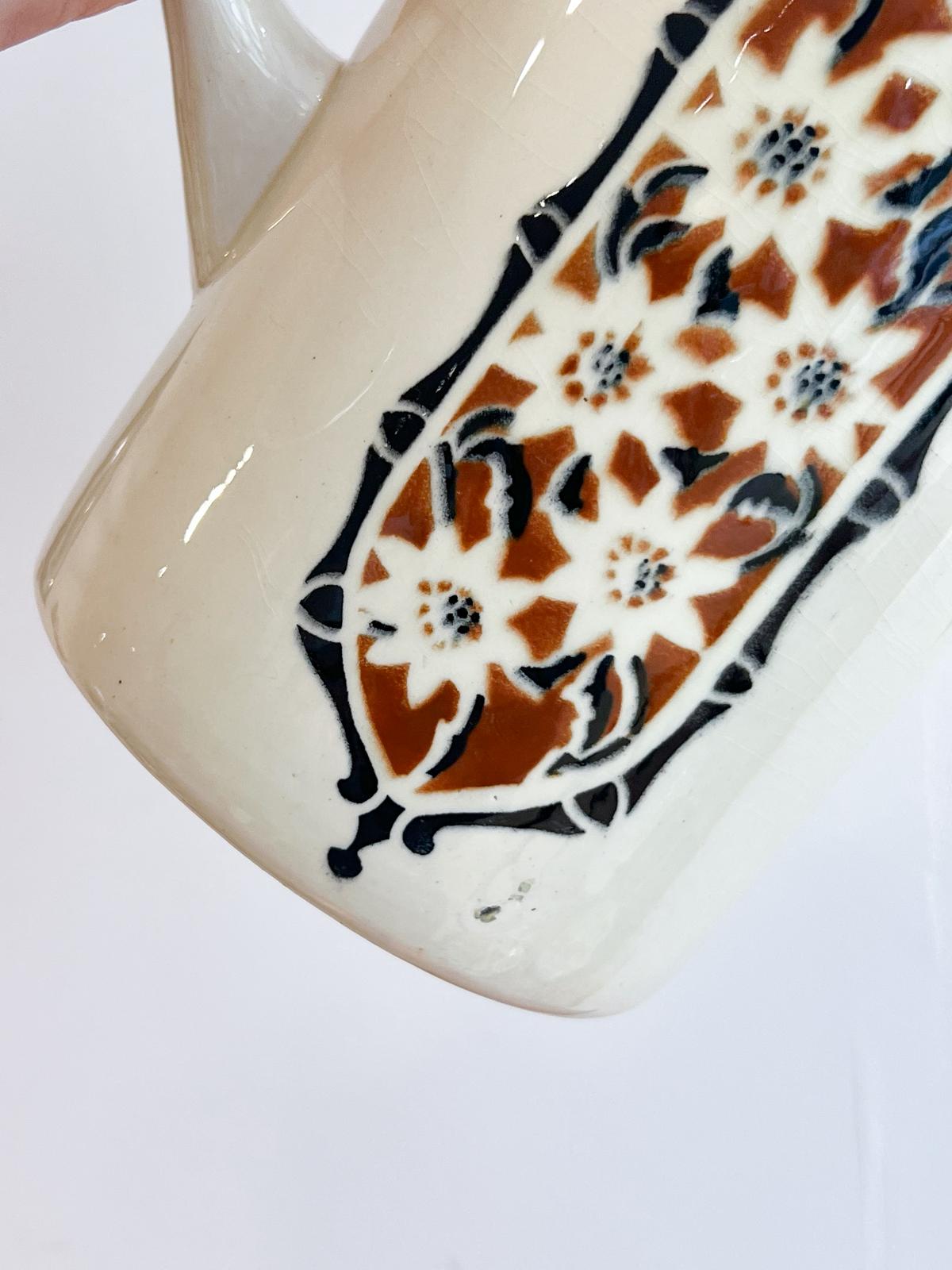 Broc ancien faïence St Amand années 30/40 – Image 5